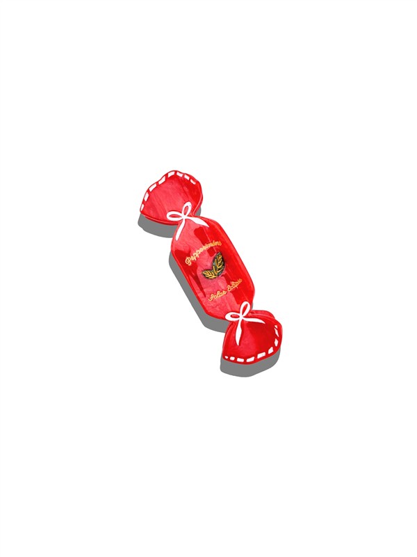 SOLAR ECLIPSE HAIR CLIP CANDY CLAW RED