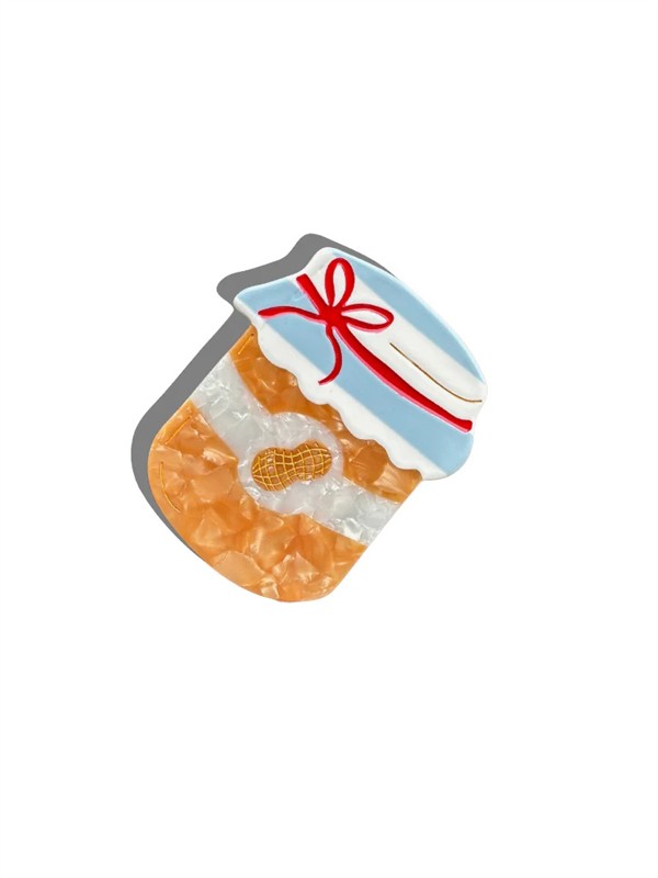 SOLAR ECLIPSE HAIR CLIP PEANUT BUTTER JAR
