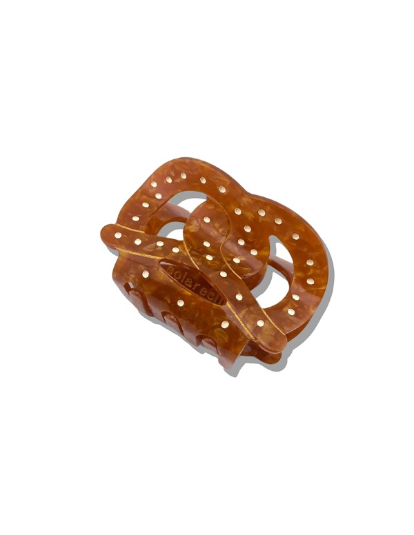 SOLAR ECLIPSE HAIR CLIP PRETZEL