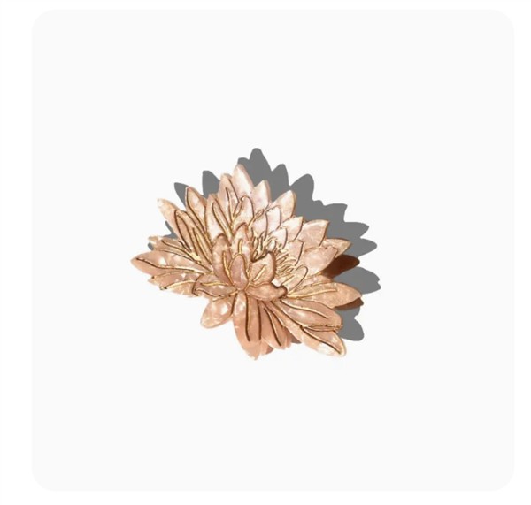SOLAR ECLIPSE HAIR CLIP WATER LILLY