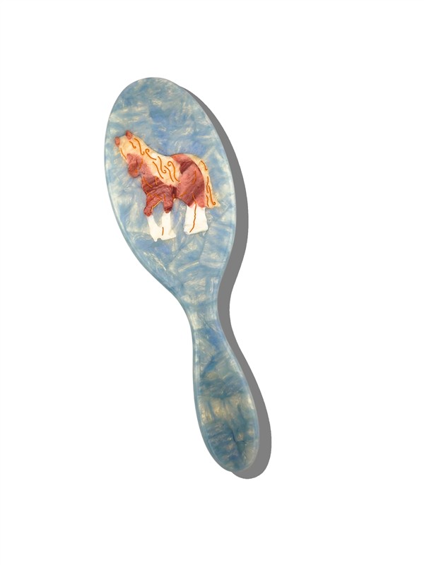SOLAR ECLIPSE HAIR DAY BRUSH HORSE
