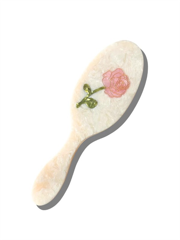 SOLAR ECLIPSE HAIR DAY BRUSH SPRING ROSE