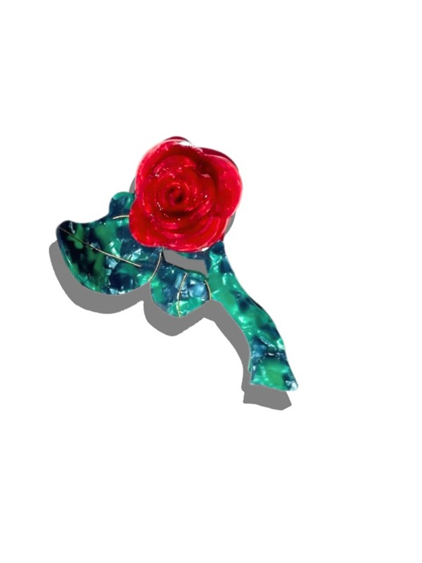SOLAR ECLIPSE ORIGAMI ROSE RED