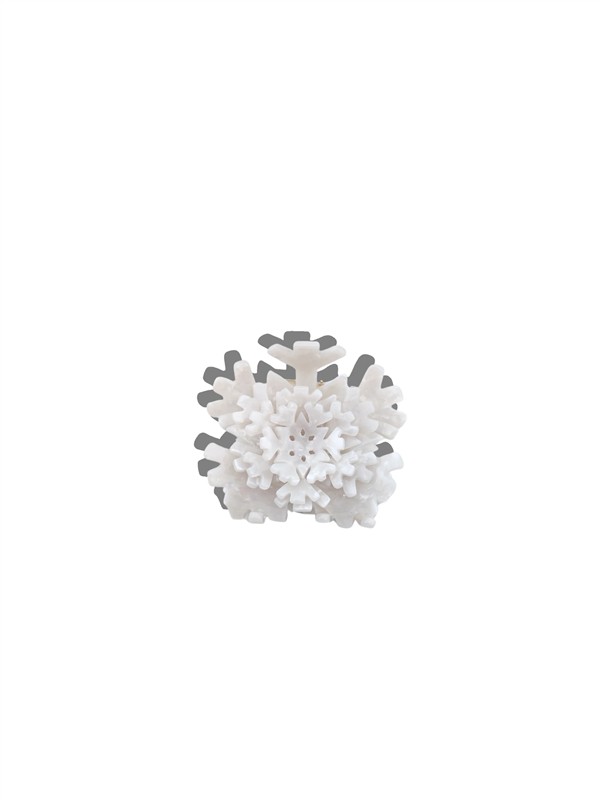 SOLAR ECLIPSE ORIGAMI SNOWFLAKE WHITE