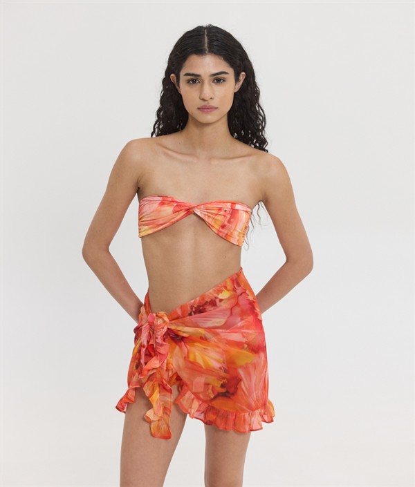 SSG ARIANE MINI PAREO EL SOL FLORAL