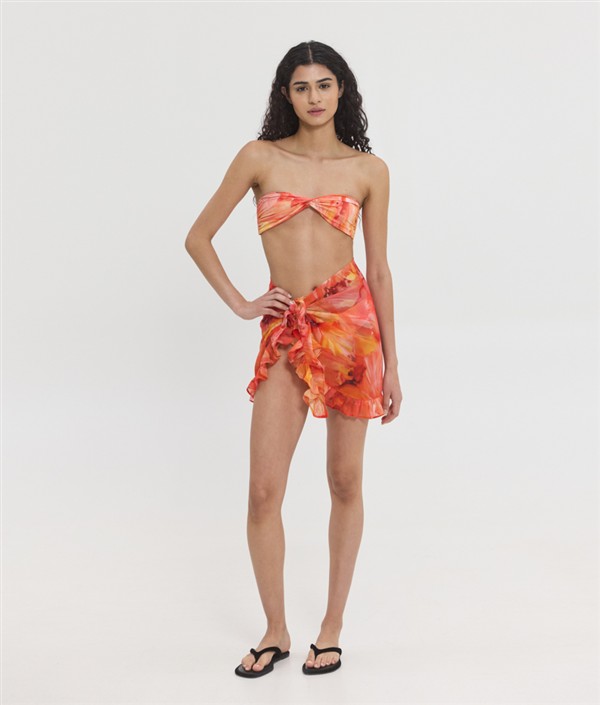 SSG ARIANE MINI PAREO EL SOL FLORAL