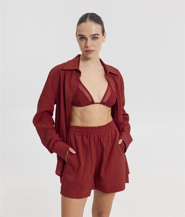 SSG CLEO SHORTS WINE