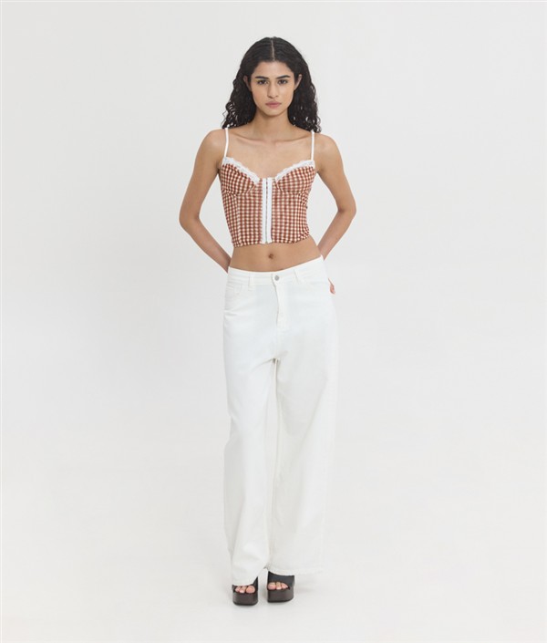 SSG FIONA CORSET PLAID