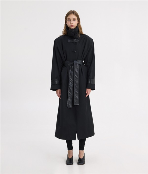SSG KENDAL TRENCH COAT BLACK
