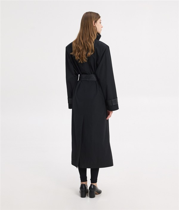SSG KENDAL TRENCH COAT BLACK