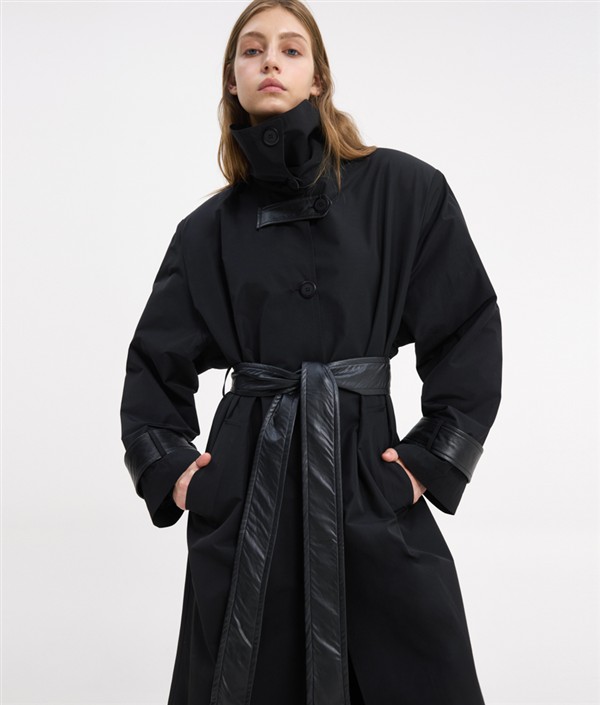 SSG KENDAL TRENCH COAT BLACK