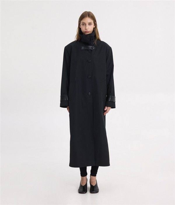 SSG KENDAL TRENCH COAT BLACK