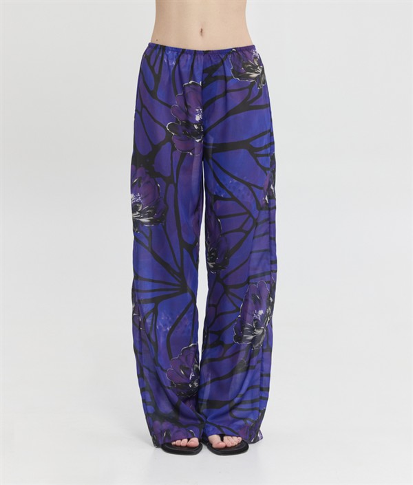 SSG LUNA PRINTED PANTS MIDNIGHT FLORAL
