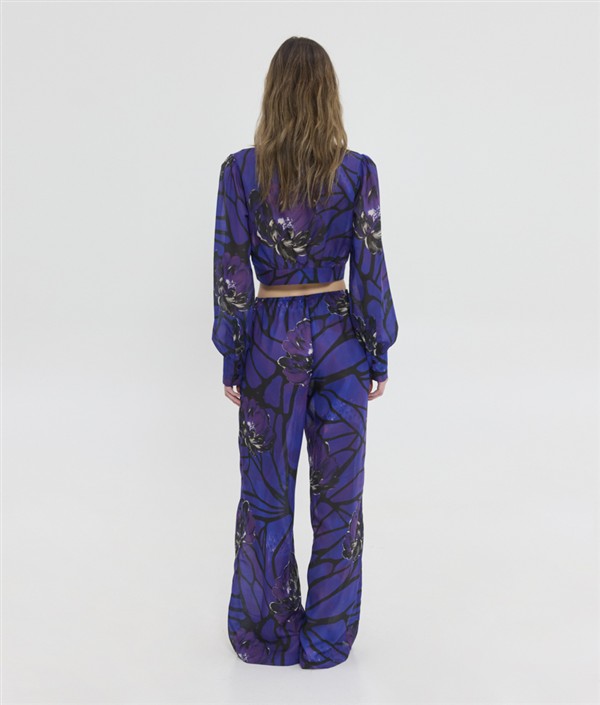 SSG LUNA PRINTED PANTS MIDNIGHT FLORAL