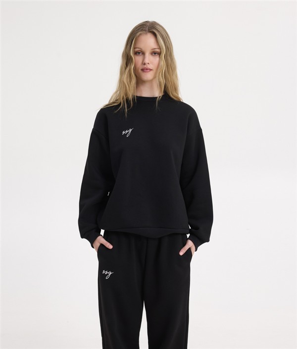 SSG MABEL SWEATSHIRT BLACK