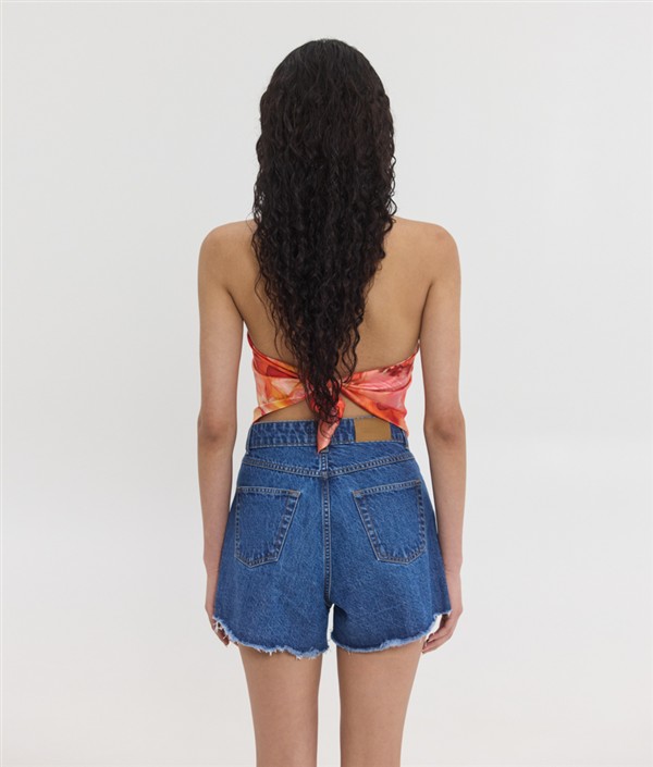 SSG MAIRA SCARF TOP EL SOL FLORAL