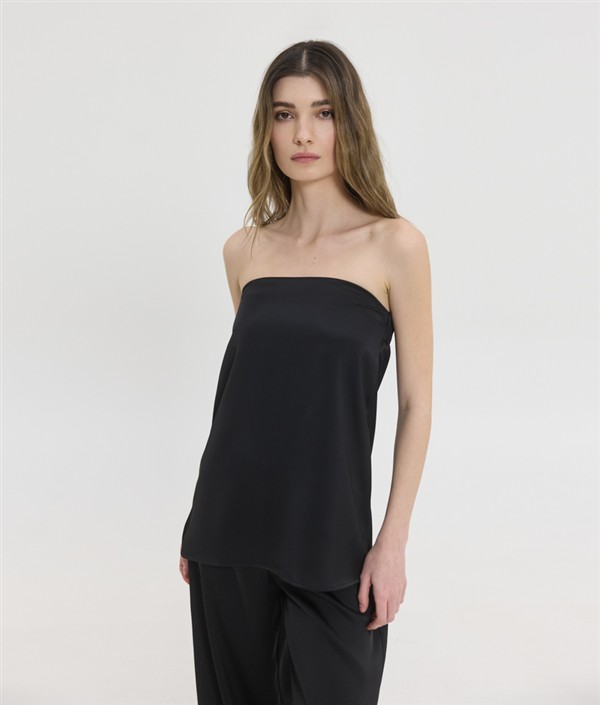 SSG MAIRA STRAPLESS TOP BLACK