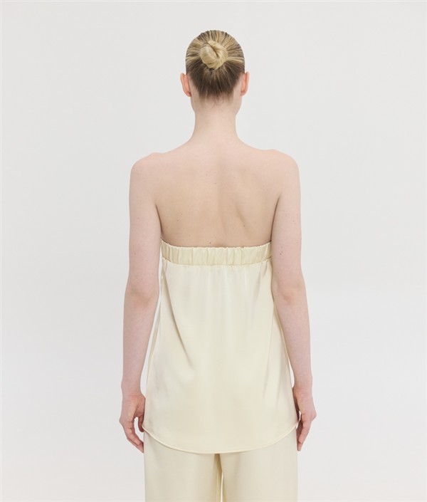 SSG MAIRA STRAPLESS TOP OCHER