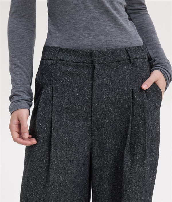 SSG NAYA PANTS BLACK MELANGE