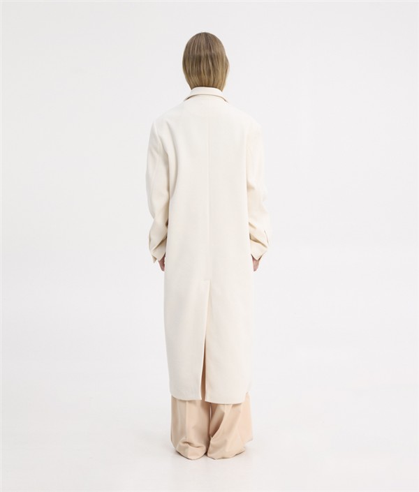 SSG NORA COAT OFF WHITE