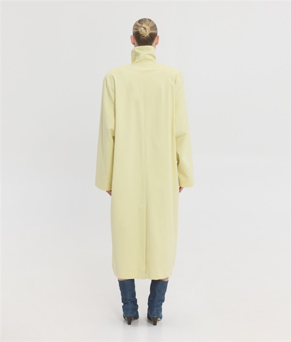 SSG OPHELIA LONG TRENCH COAT BANANA