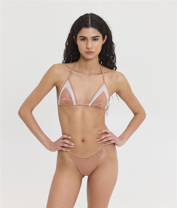 SSG OPIUM PRINTED BIKINI PLAID