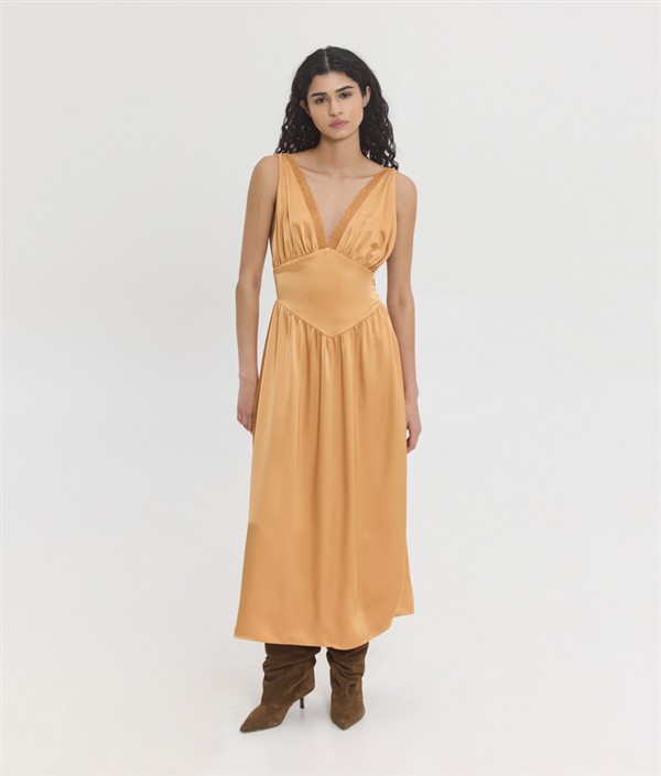 SSG SELENE DRESS APRICOT