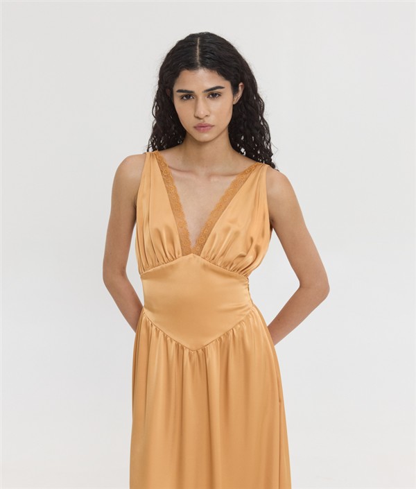 SSG SELENE DRESS APRICOT