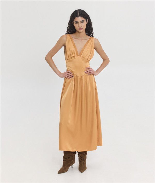 SSG SELENE DRESS APRICOT