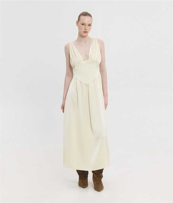 SSG SELENE DRESS OCHER