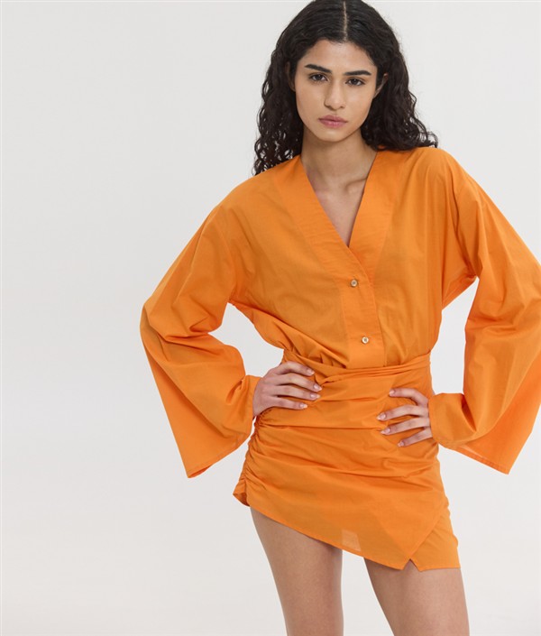 SSG SOLENE DRESS PAPAYA