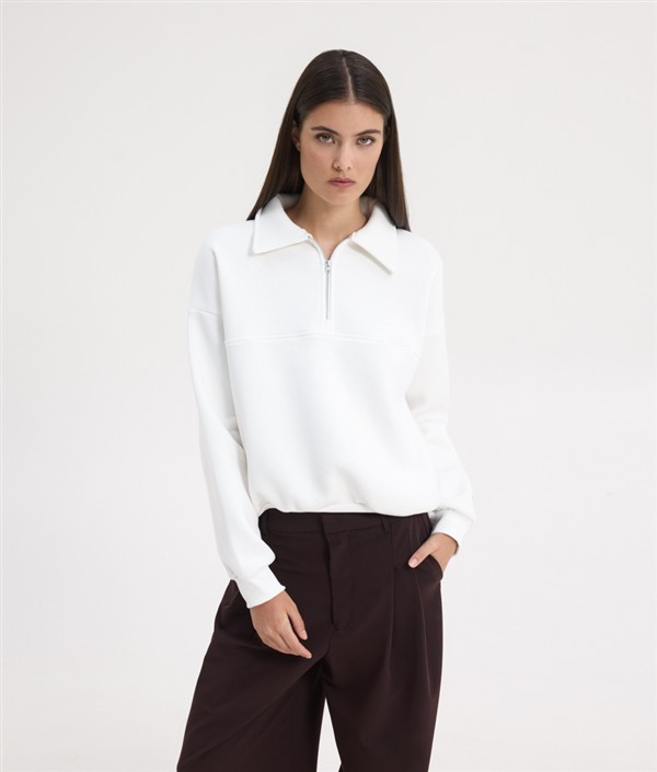SSG SUNSETGO SWEATSHIRT WHITE