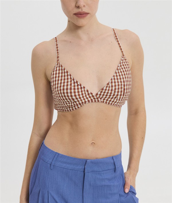 SSG SUZANNE PRINTED BRALLETE PLAID