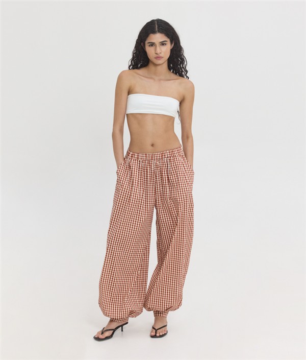 SSG SUZANNE PRINTED PANTS PLAID