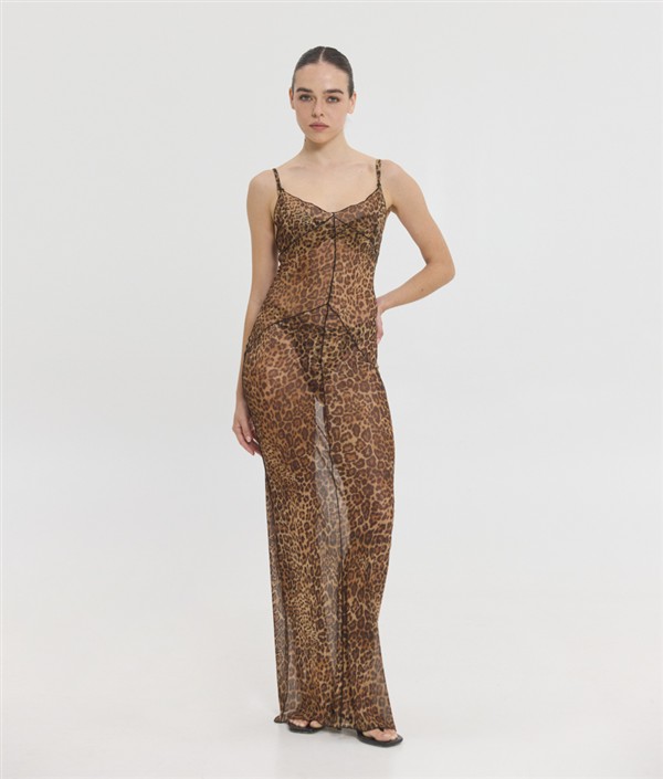 SSG VENUS MAXI DRESS ANIMAL