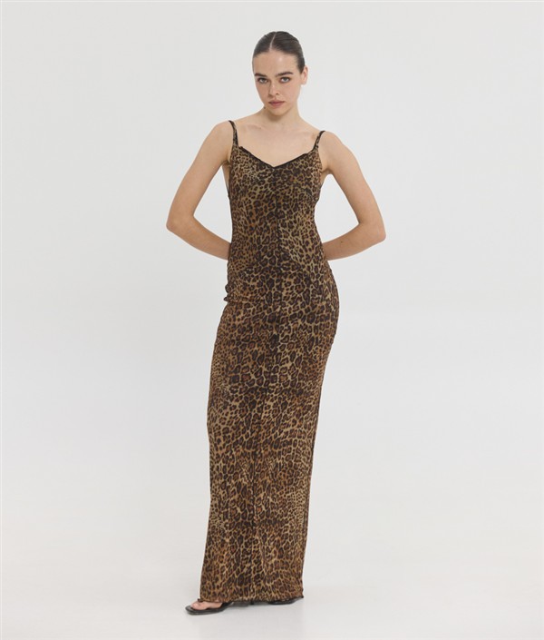 SSG VENUS MAXI DRESS ANIMAL