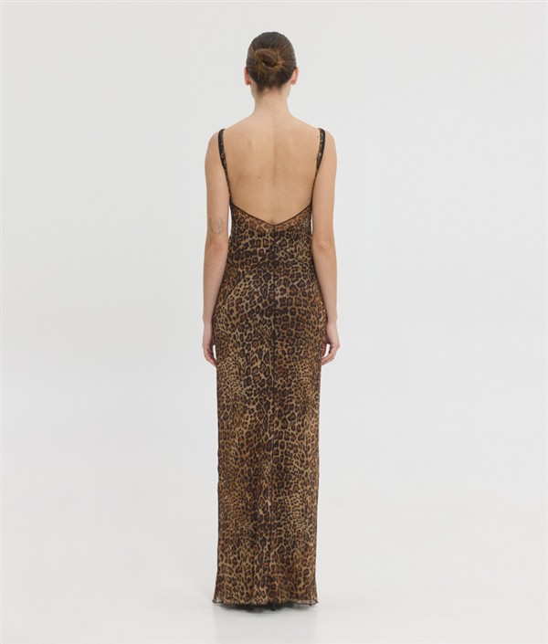 SSG VENUS MAXI DRESS ANIMAL