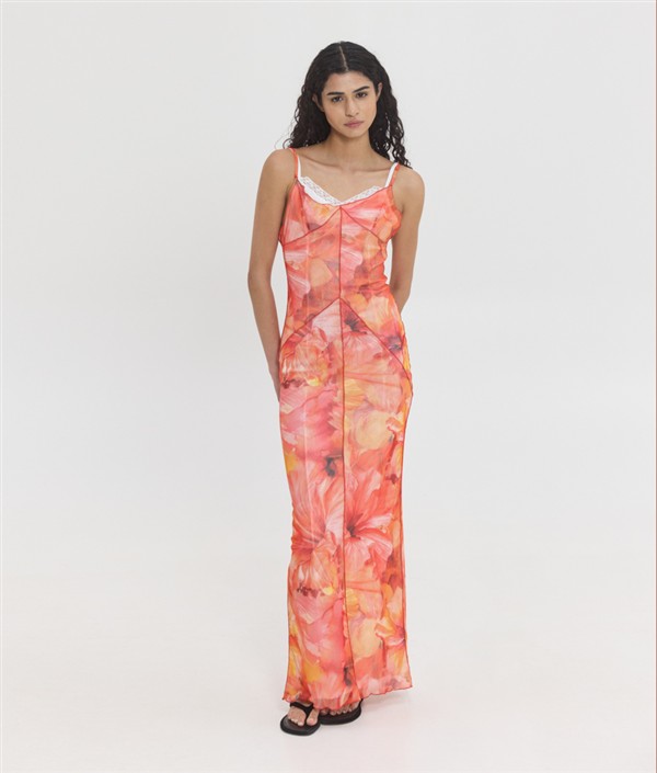SSG VENUS MAXI DRESS EL SOL FLORAL