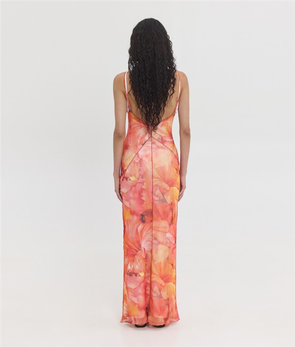 SSG VENUS MAXI DRESS EL SOL FLORAL