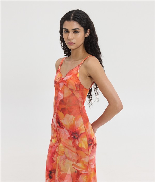 SSG VENUS MAXI DRESS EL SOL FLORAL