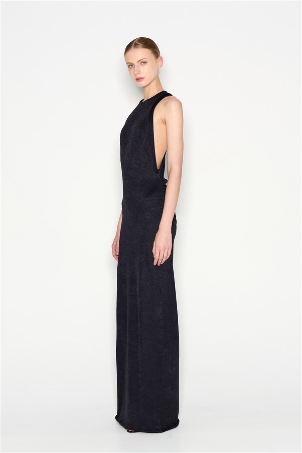 NR SUNDOWN LONG DRESS BLACK