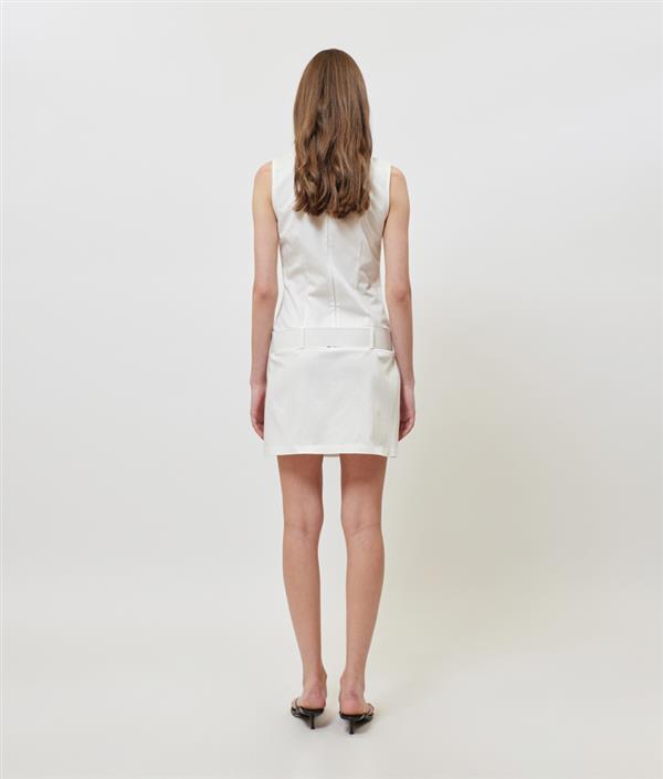 SUNSETGO ARINA DRESS WHITE