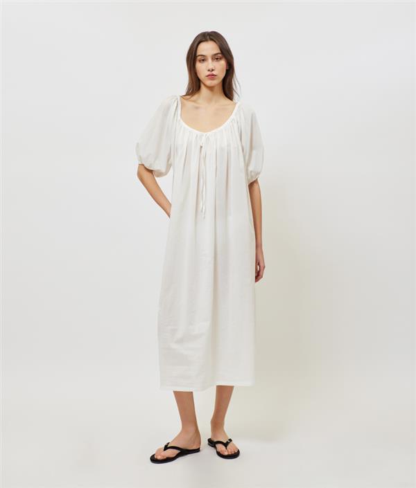 SUNSETGO LANA DRESS WHITE