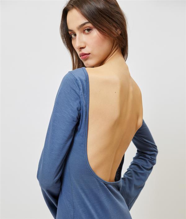 SUNSETGO THE SUNNY DRESS INDIGO