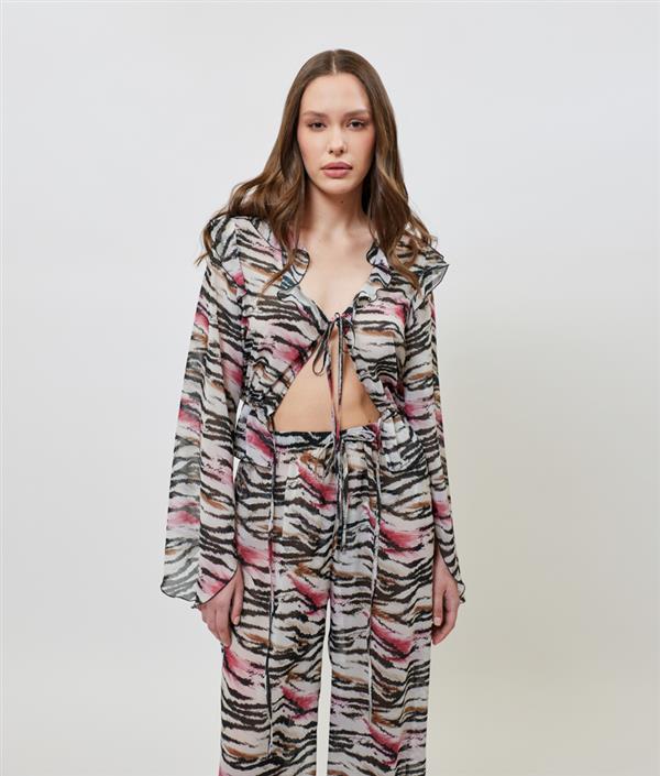 SUNSETGO VALENTINA PANTS ZEBRA