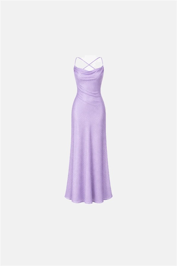 SV LILAC MAXI DRESS