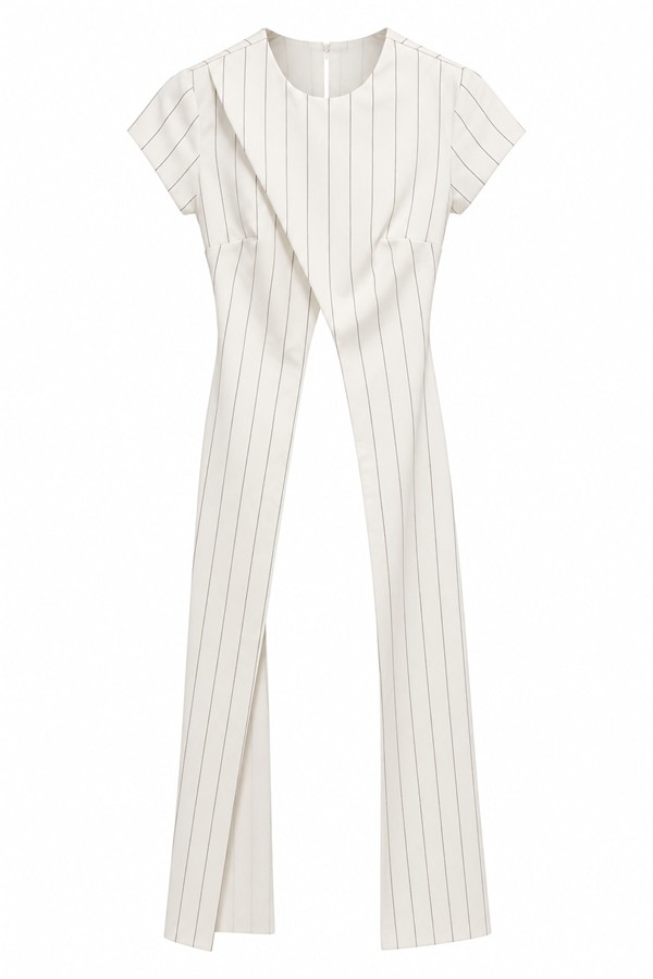 SV STRIPE TOP WHITE