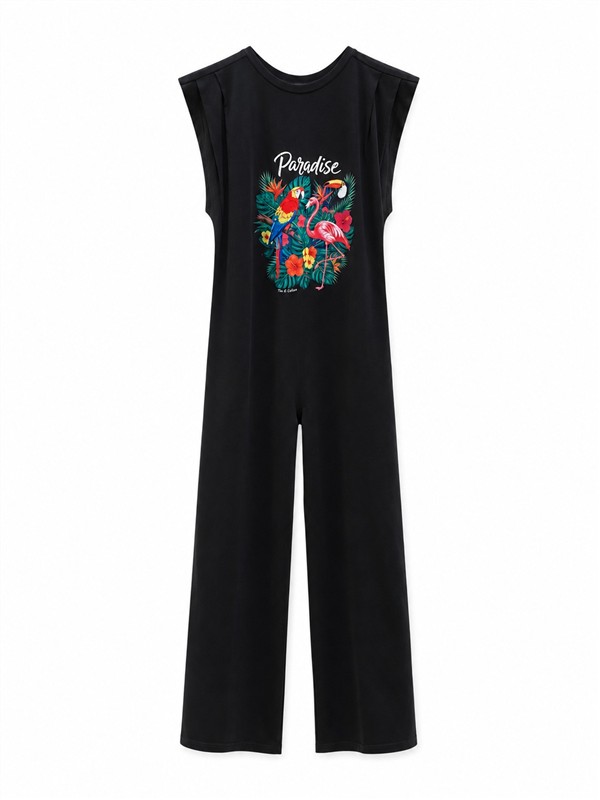 THE C EDITION PARADISE JUMPSUIT BLACK