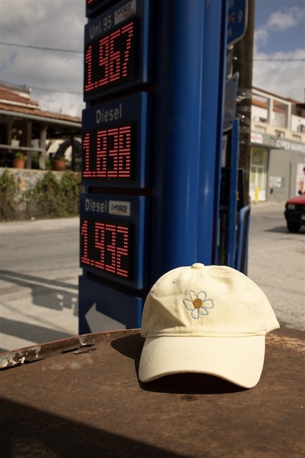 THE ISLAND PROJECT DAISY CAP BUTTER YELLOW