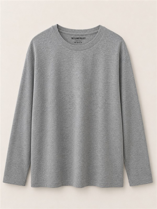 THE ISLAND PROJECT LONG SLEEVES I'M LATE GREY